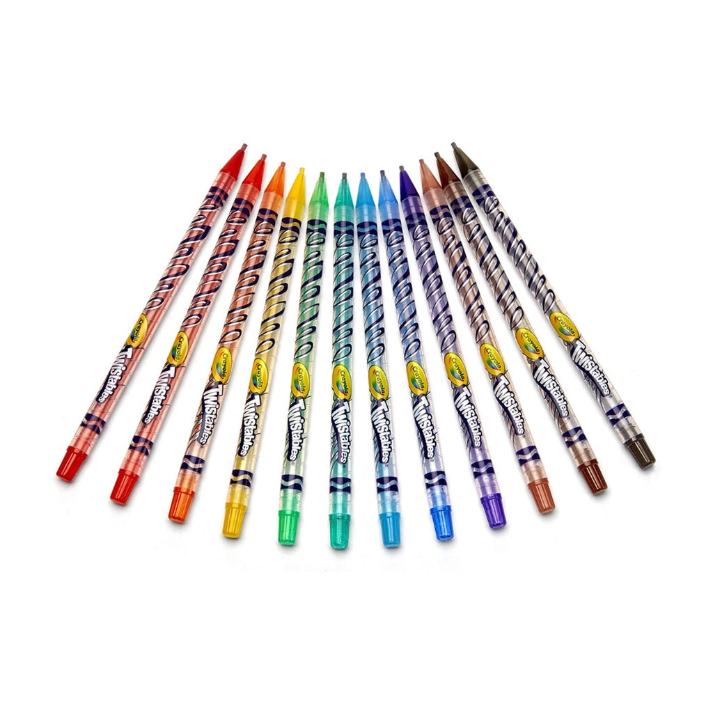 [SG] Crayola 687408 Twistables Colored Pencils 12ct [Evergreen Stationery]