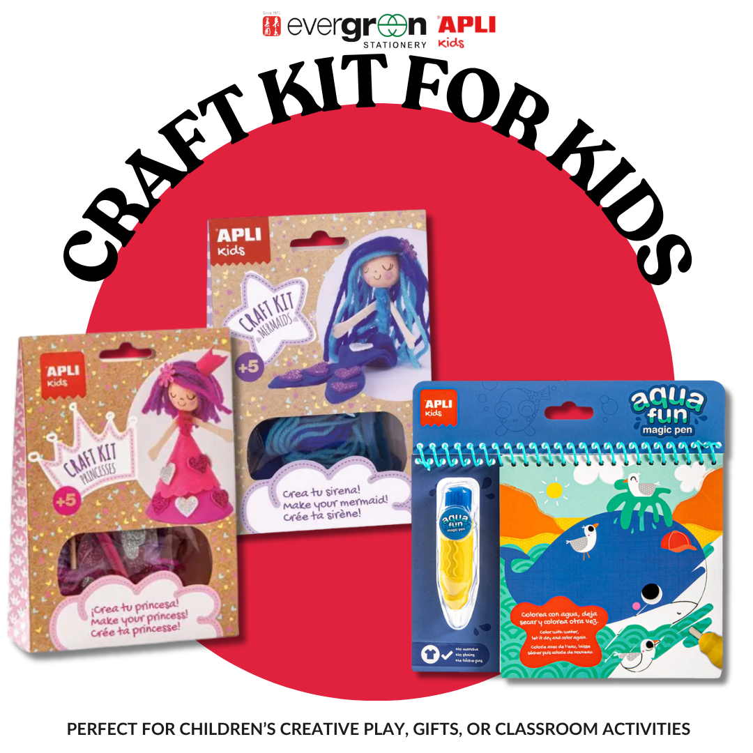 [SG] Apli Kids Craft Kits [Evergreen Stationery]