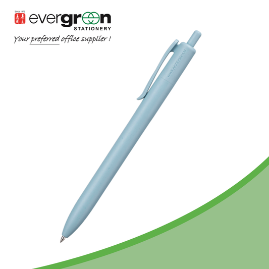 Uni Jetstream Lite Recycle Ocean Plastic | 0.7mm | Light Blue | Water-based ink | Recycled PET