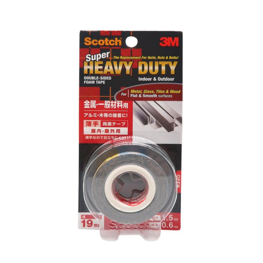 [SG] 3M Scotch® VHB™ Super Strong Multi-Purpose Mounting Tape KKD-19 19mm x 1.5m [Evergreen Stationery]