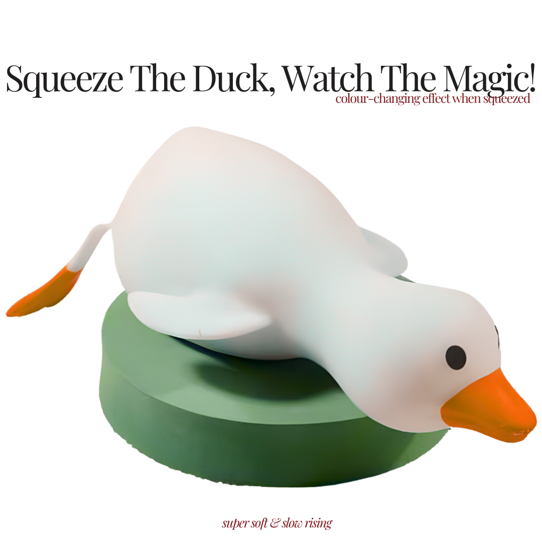 [SG] Animal Squishy Collection – Colour Changing Duck, Pig & Panda Slow-Rise Stress Relief Toys [Evergreen Stationery]