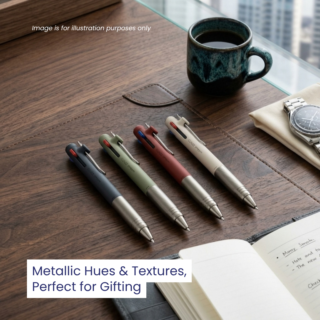 Uni Zento Flow Model 3C Pen | 0.38mm/ 0.5mm | Suitable for gifting | Refillable
