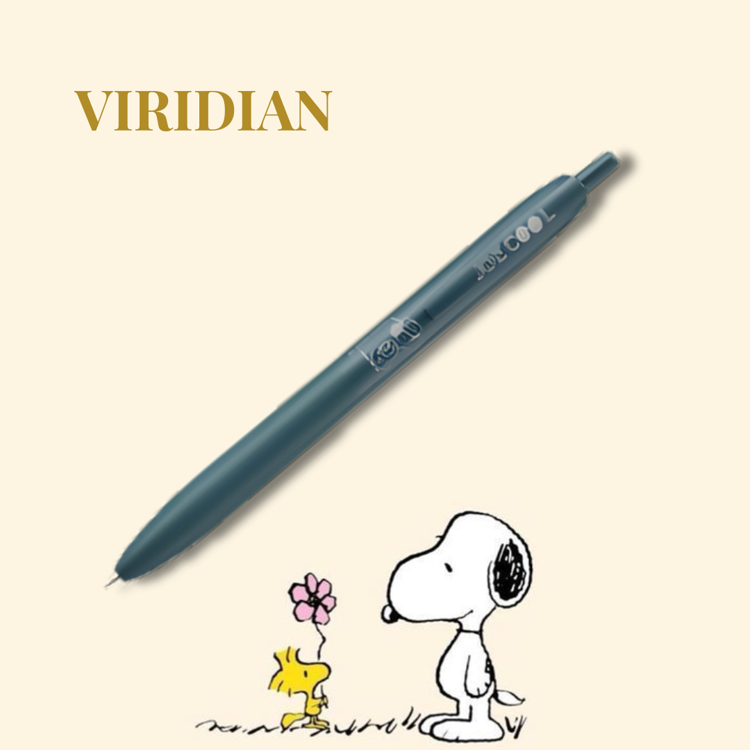 [SG] Uni Jet Stream Single 0.5mm Pens - Peanuts Edition [Evergreen Stationery]