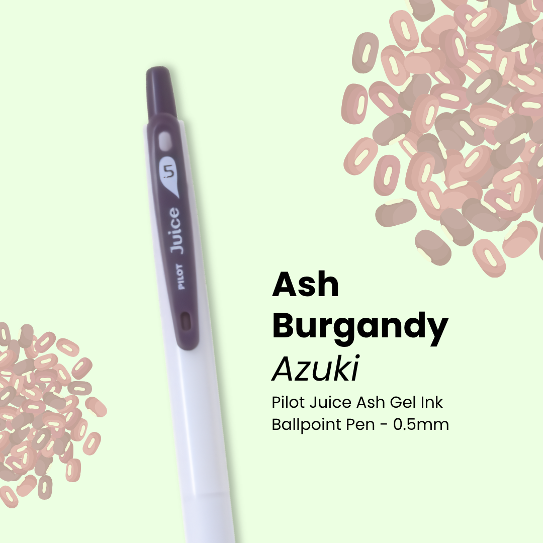 Pilot Juice Ash 0.5mm | Pigment gel ink | 6 Colors