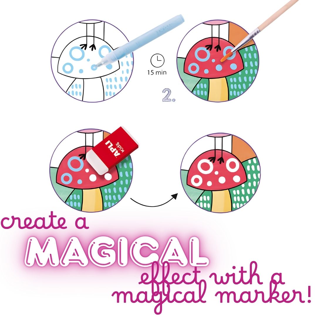 [SG] Apli Watercolour Magic Art [Evergreen Stationery]