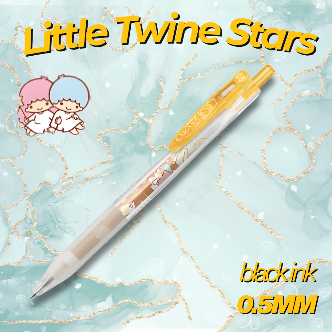 [SG] Zebra Sarasa Clip Pen Set B 0.5mm – Sanrio Limited Edition (3 Colors) [Evergreen Stationery]