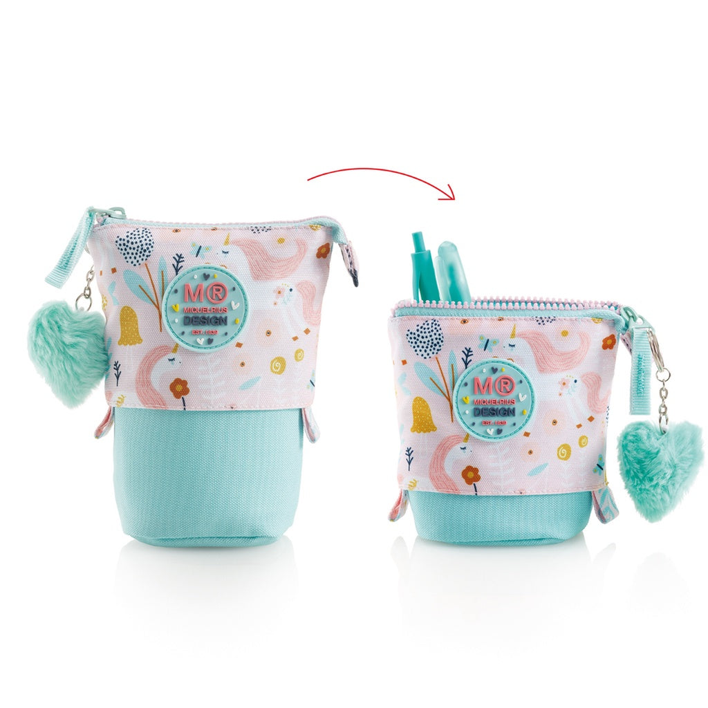 [SG] Apli Miquelrius Unicorn Backpack | Pencil holder [Evergreen Stationery]