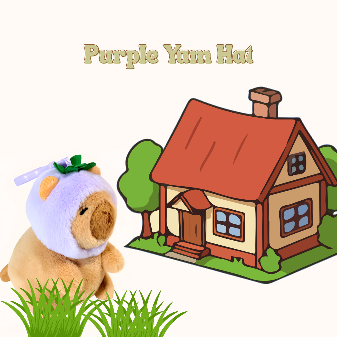 [SG] Capybara String Soft Toy Keychain [Evergreen Stationery]