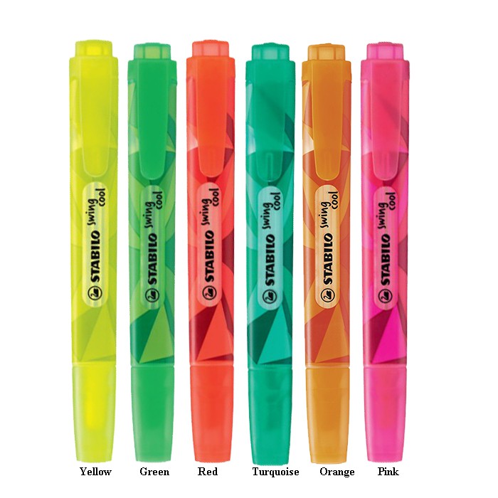 [SG] LIMITED EDITION STABILO Swing Cool Color Matrix Edition [Evergreen Stationery]