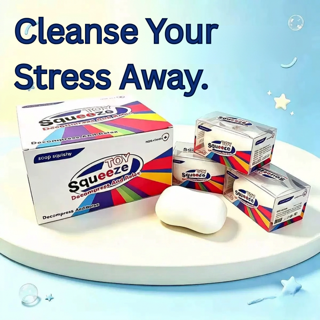 Soap Ball Squishy Stress Relief Toy | Cute Handmade Squeeze Fidget Toy | Student Reward & Party Gift