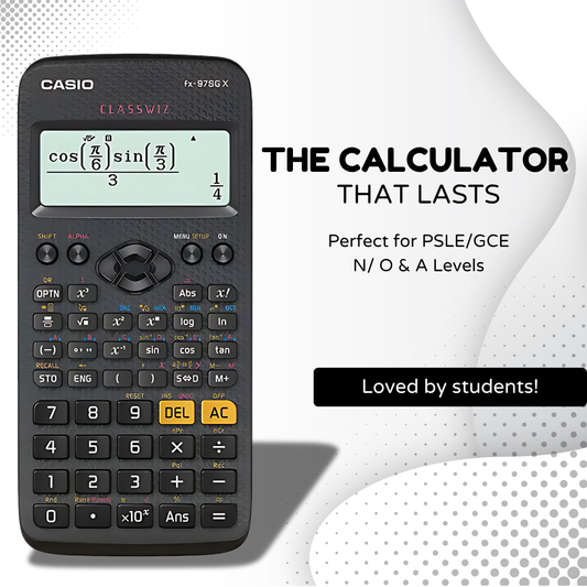 [SG] Casio FX-97SG X Scientific Calculator | MOE-Approved Calculator [Evergreen Stationery]
