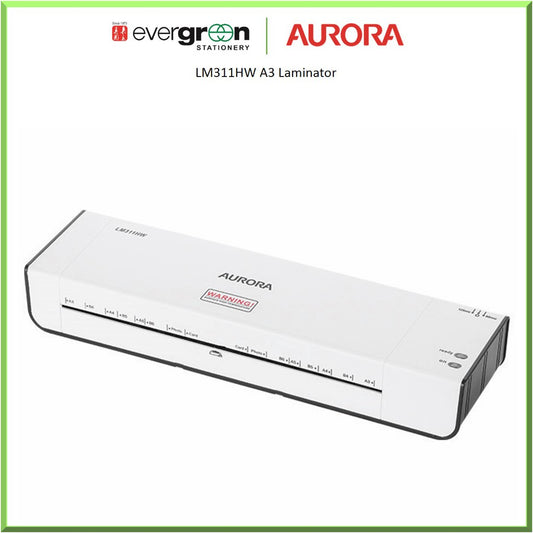 [SG] Aurora LM311HW A3 Laminator | FREE A4 Pouch [Evergreen Stationery]