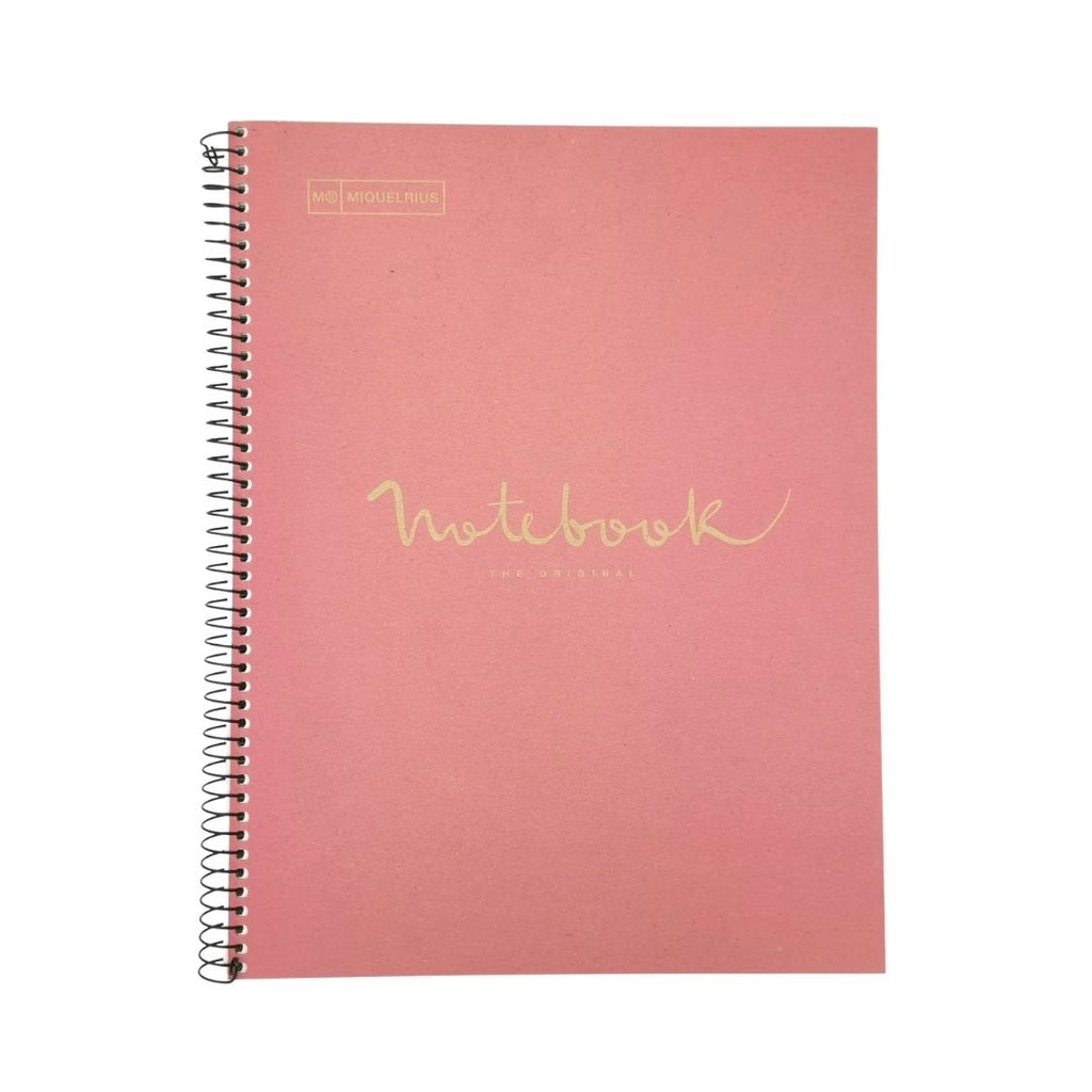 [SG] ECO MIQUELRIUS 6090 Emotions Notebook A4 (SQUARED & LINED, 80 sheets) [Evergreen Stationery]