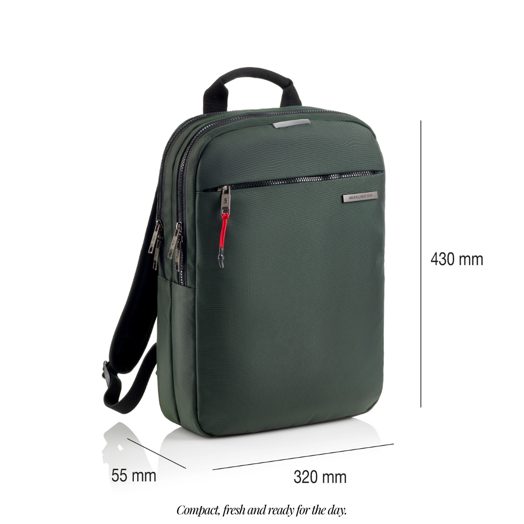 [SG] APLI Small Backpack – Green “Bag to Work” Series | Compact & Lightweight [Evergreen Stationery]