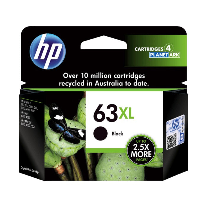 HP 63/63XL Black/Tri-color Original Ink Cartridge