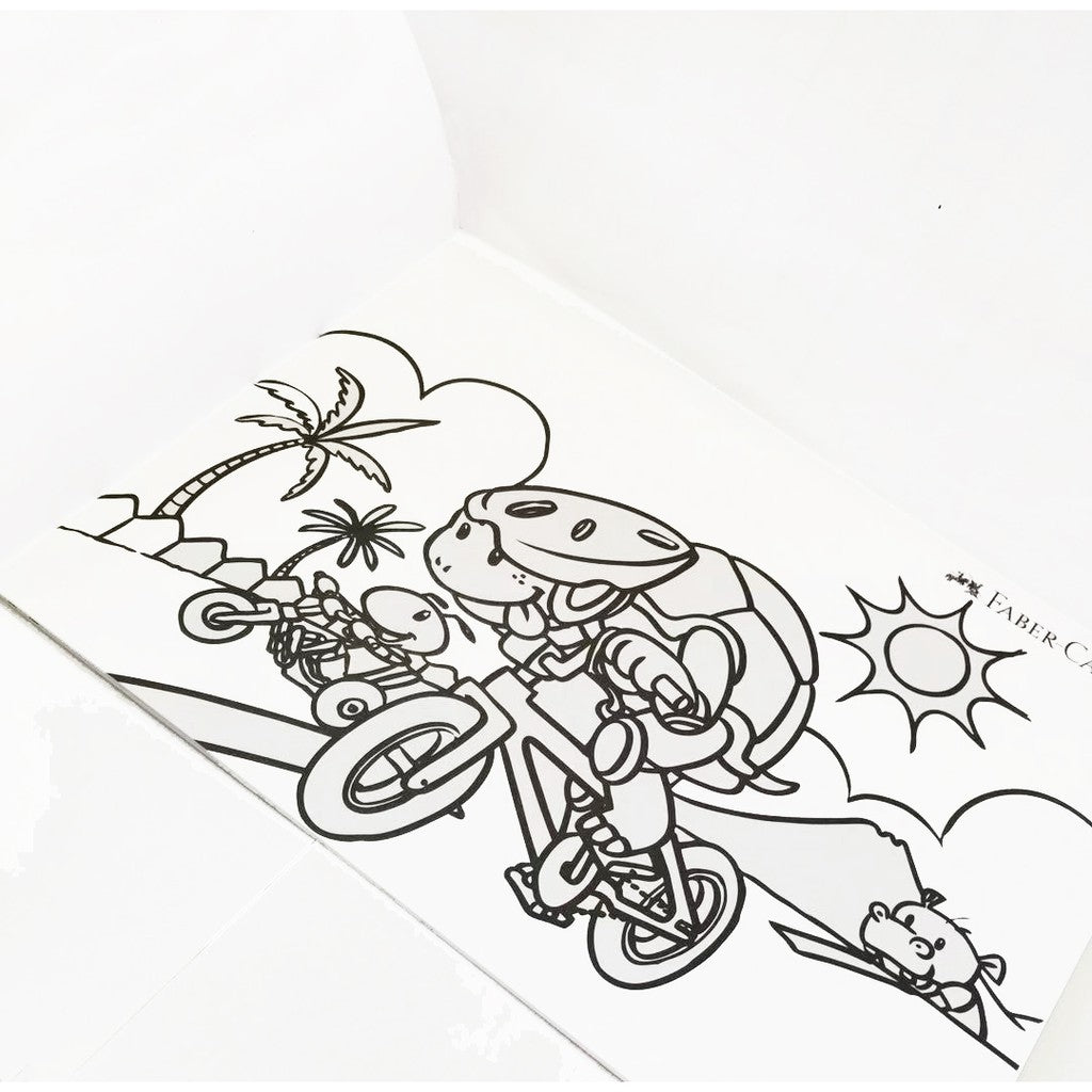 Faber Castell Creative Colouring Book | Fun Sport PL116405