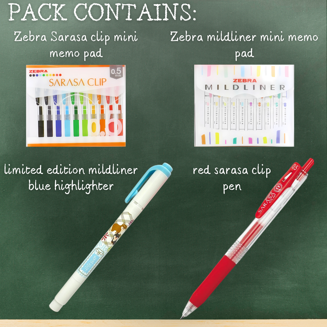 [SG] Zebra 2025 Teacher’s Day Limited Promotion Pack – Thoughtful Gift Set for Teachers [Evergreen Stationery]