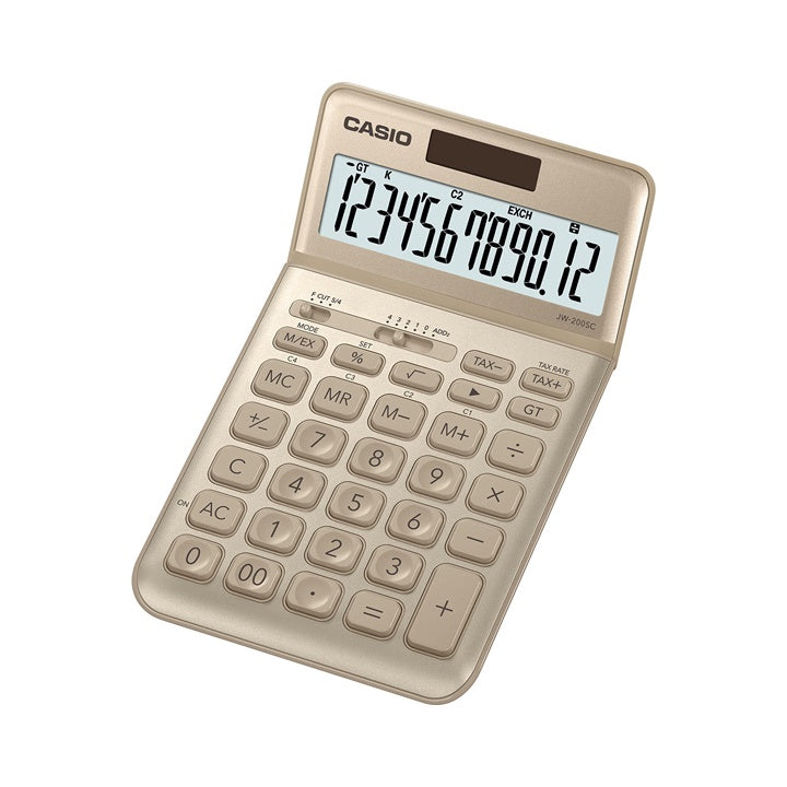 [SG] Casio JW-200SC Calculators (with adjustable tilt display) [Evergreen Stationery]