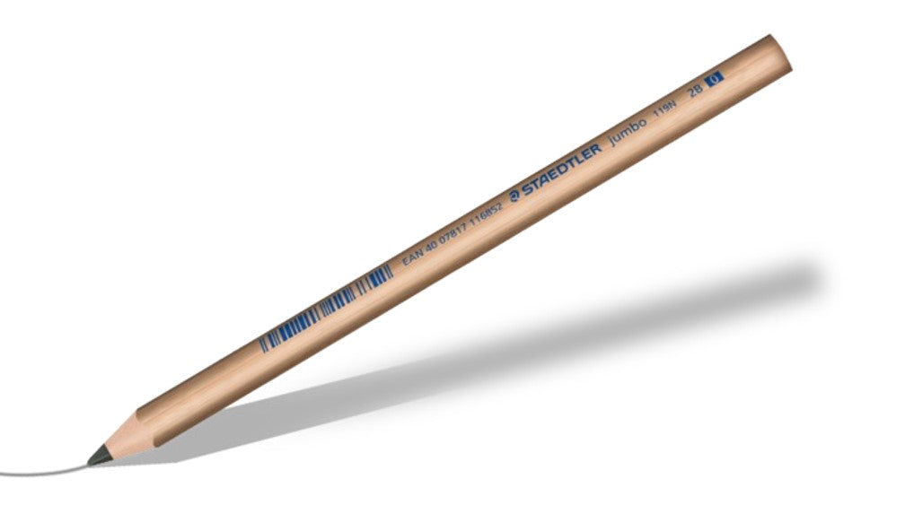 Staedtler 119-2B Natural Jumbo Triangular Pencil