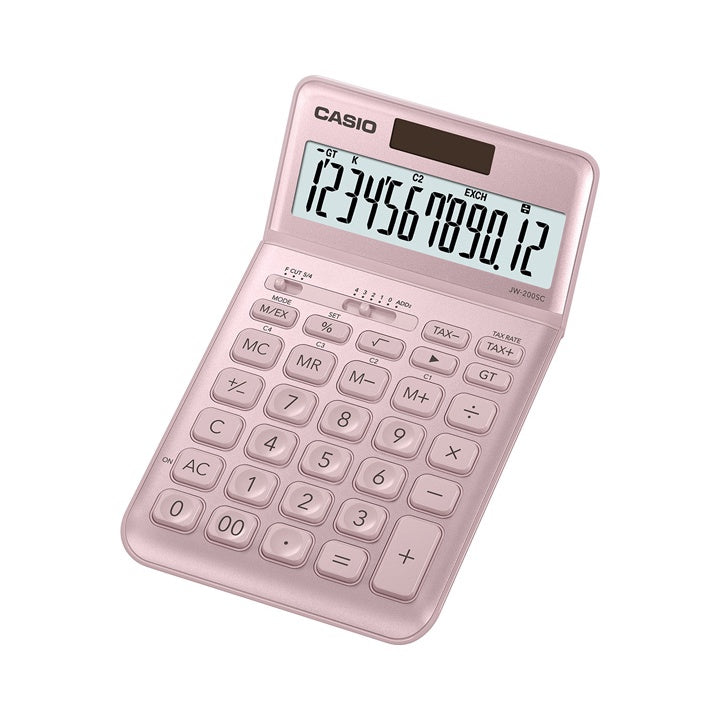 [SG] Casio JW-200SC Calculators (with adjustable tilt display) [Evergreen Stationery]