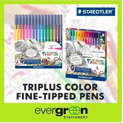 TRIPLUS COLOR/FINELINER 15COLS JOHANNA BASFORD SPECIAL EDITION