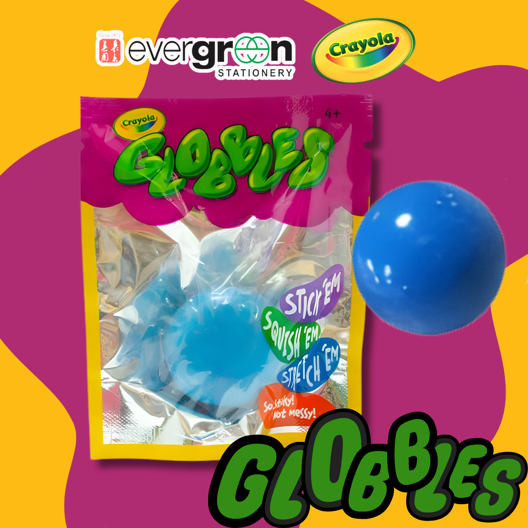 [SG] Crayola Globbles Squishy Toy [Evergreen Stationery]