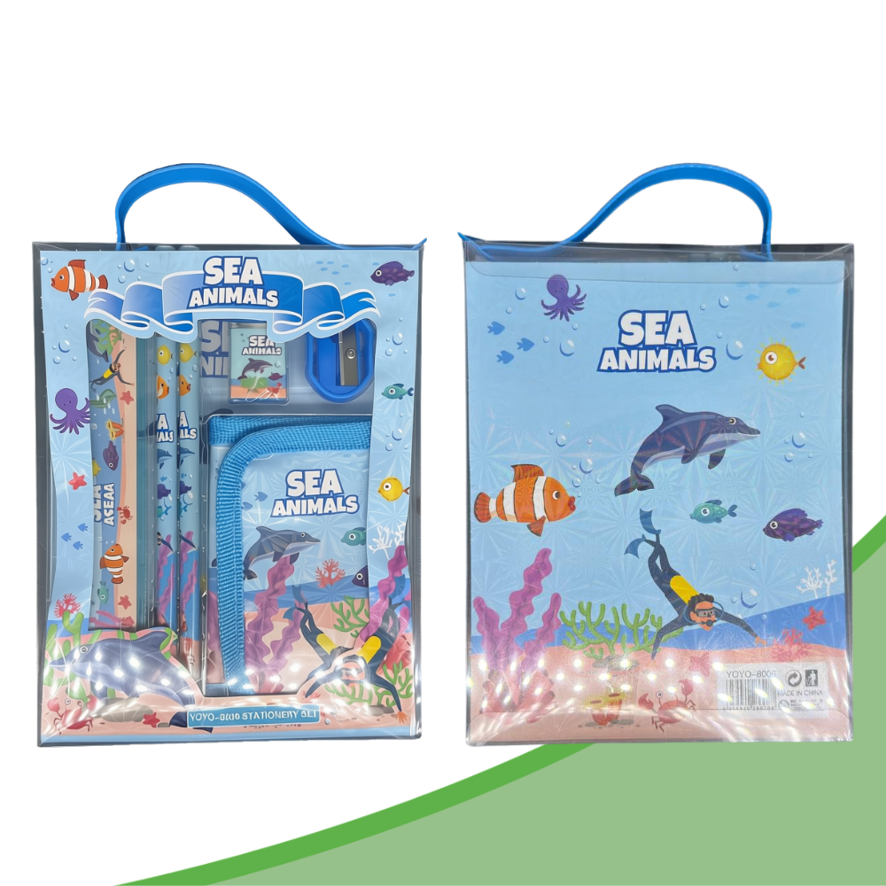 YOYO Sea Animal Stationery Set