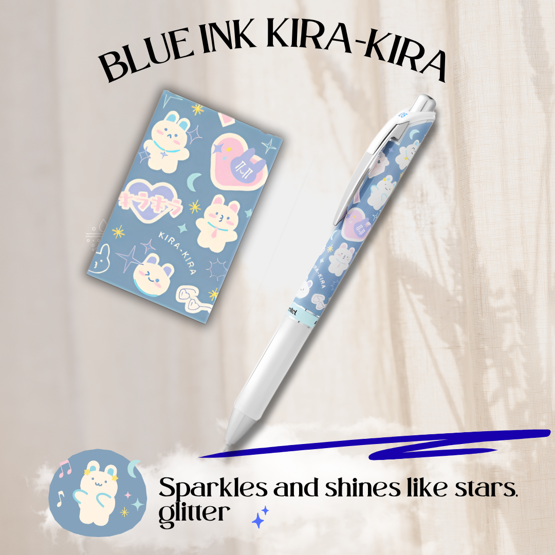 [SG] Pentel Energel Kawaii Gel Pen Set – 6pcs, 0.5mm [Evergreen Stationery]