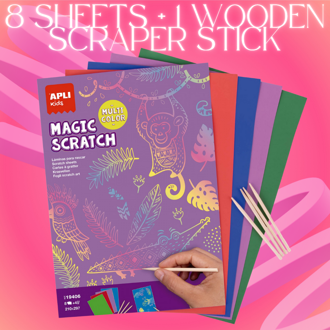 [SG] APLI Magic Scratch Colors [Evergreen Stationery]