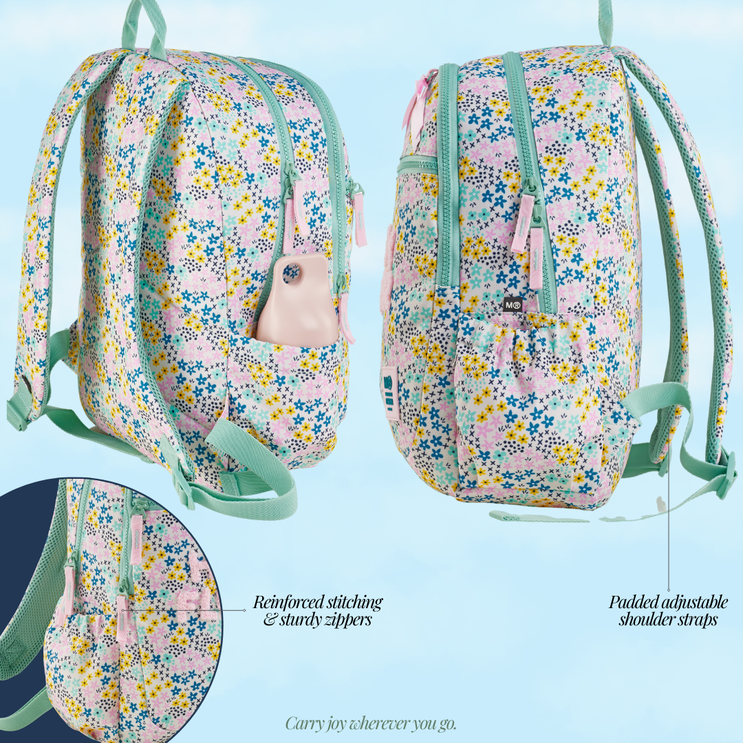 [SG] APLI Recycled Lisboa Backpack -- Happy Design | Lightweight & Spacious [Evergreen Stationery]