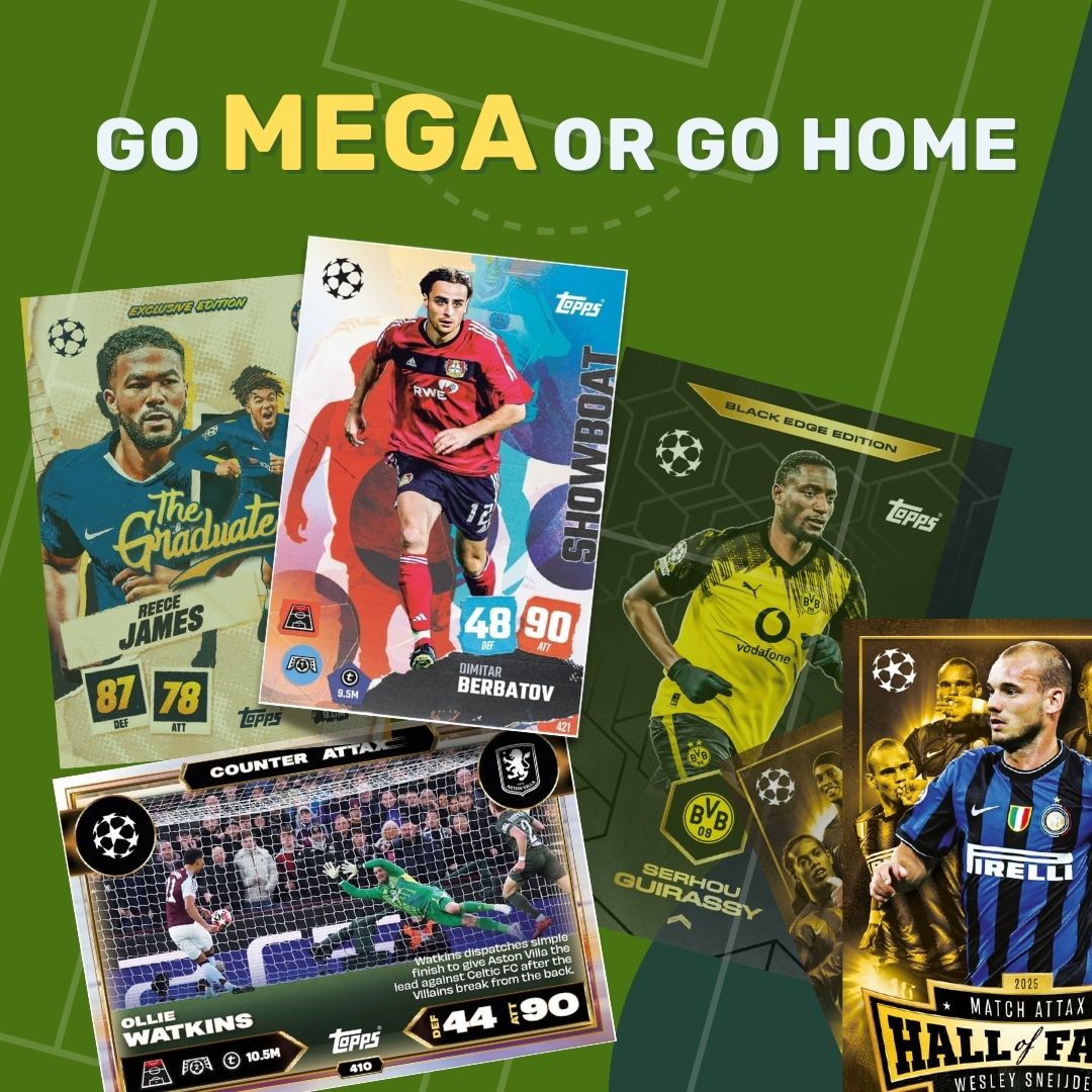 [SG] Topps Match Attax UEFA Champions League Mega Multipack | 52 Cards [Evergreen Stationery]