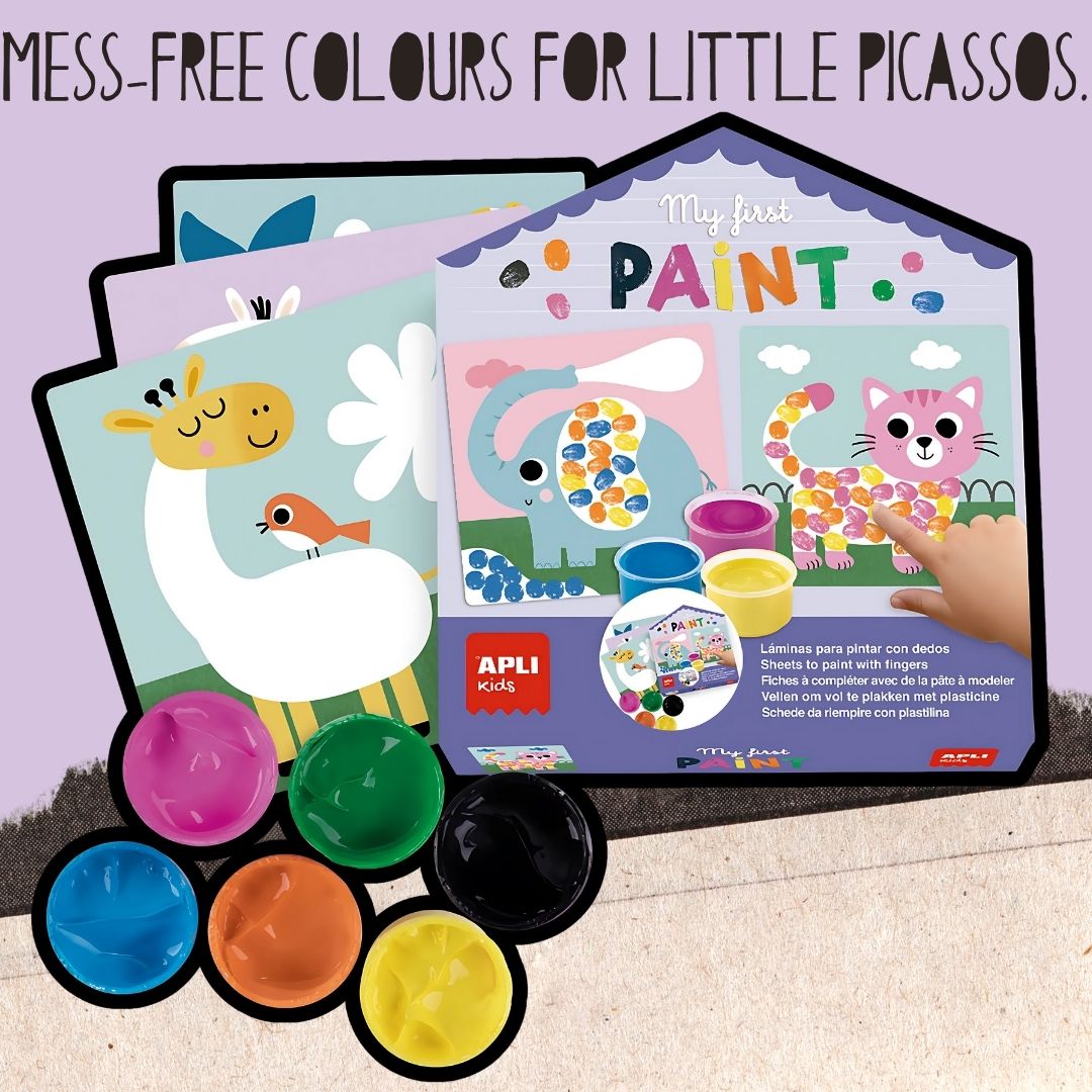 [SG] APLI My First Paper Art/Paint/Stamp [Evergreen Stationery]