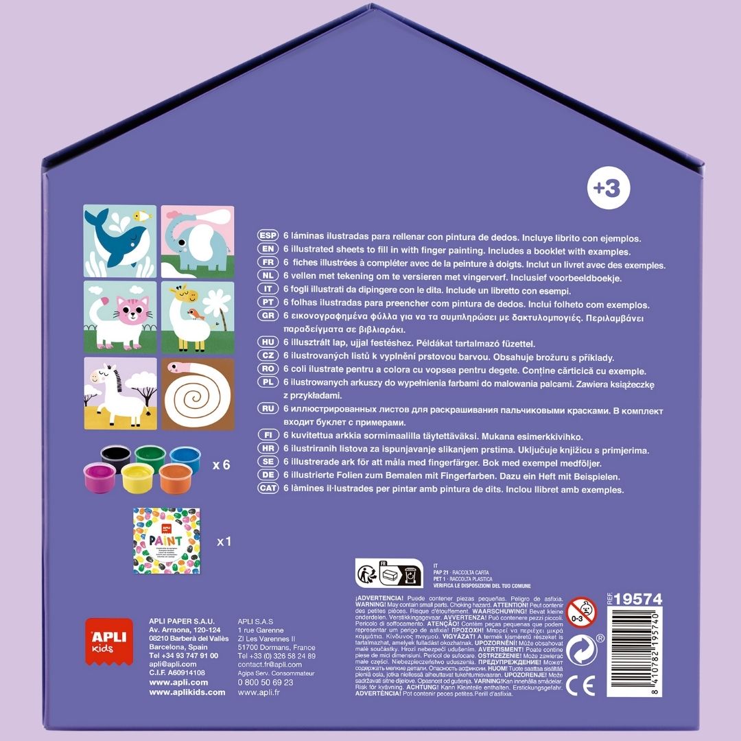 [SG] APLI My First Paper Art/Paint/Stamp [Evergreen Stationery]