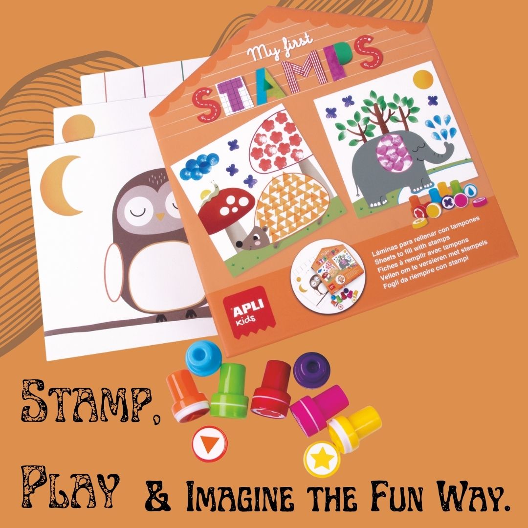 [SG] APLI My First Paper Art/Paint/Stamp [Evergreen Stationery]