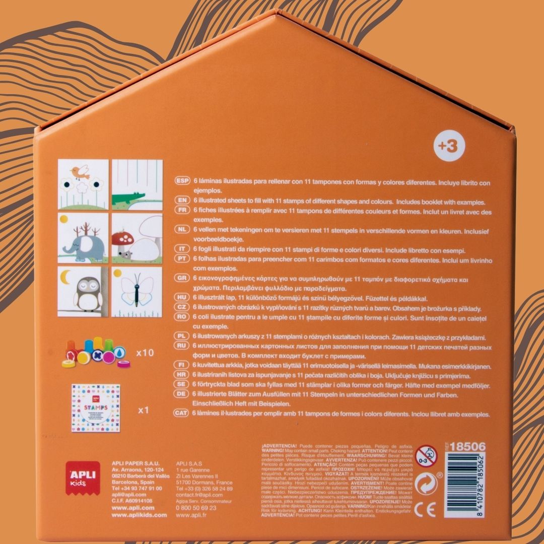 [SG] APLI My First Paper Art/Paint/Stamp [Evergreen Stationery]