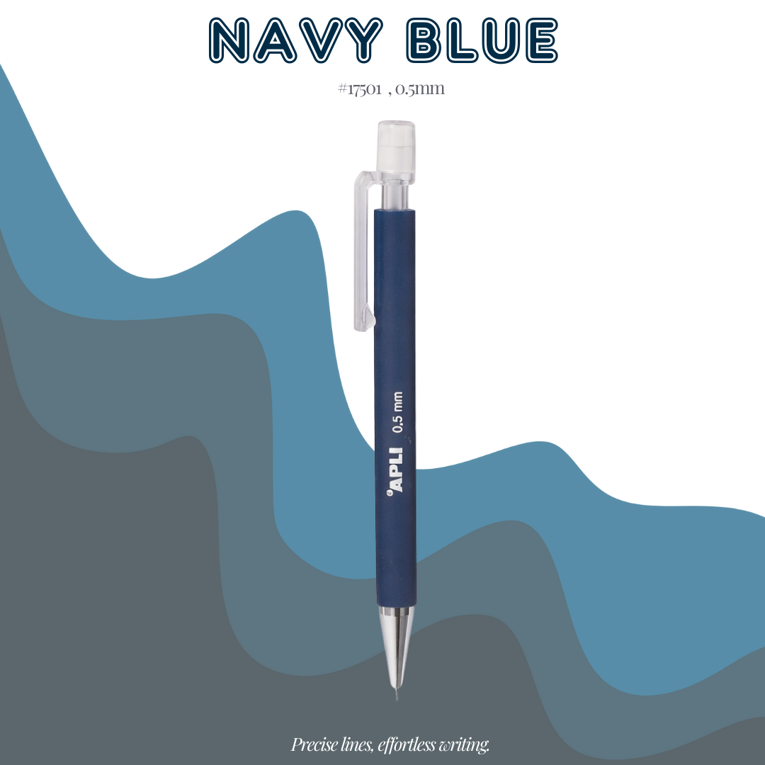 [SG] APLI Mechanical Pencil 0.5mm – Smooth Writing & Precision [Evergreen Stationery]