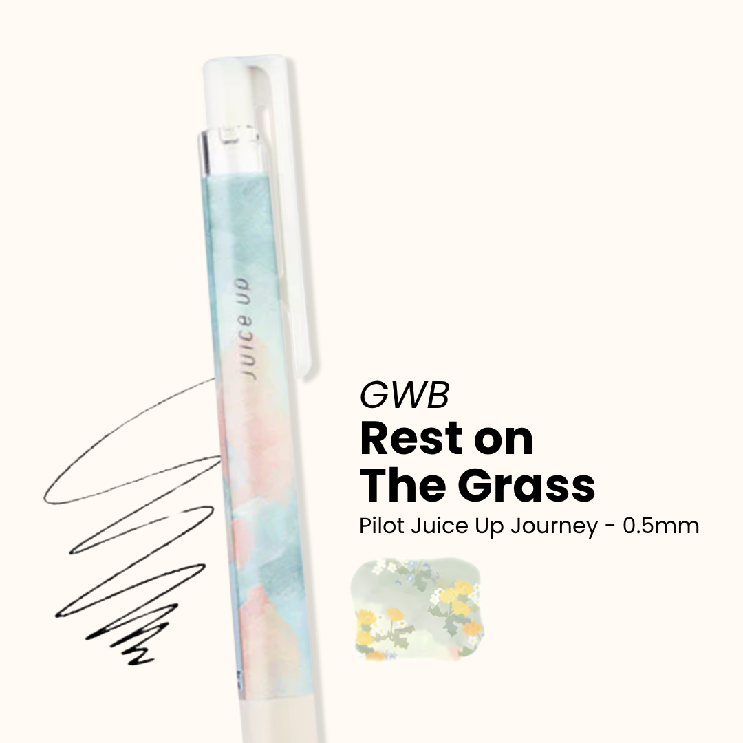 Pilot Juice Up Travel Series Gel Pen | 0.5mm | Black Ink | Retractable | Watercolor