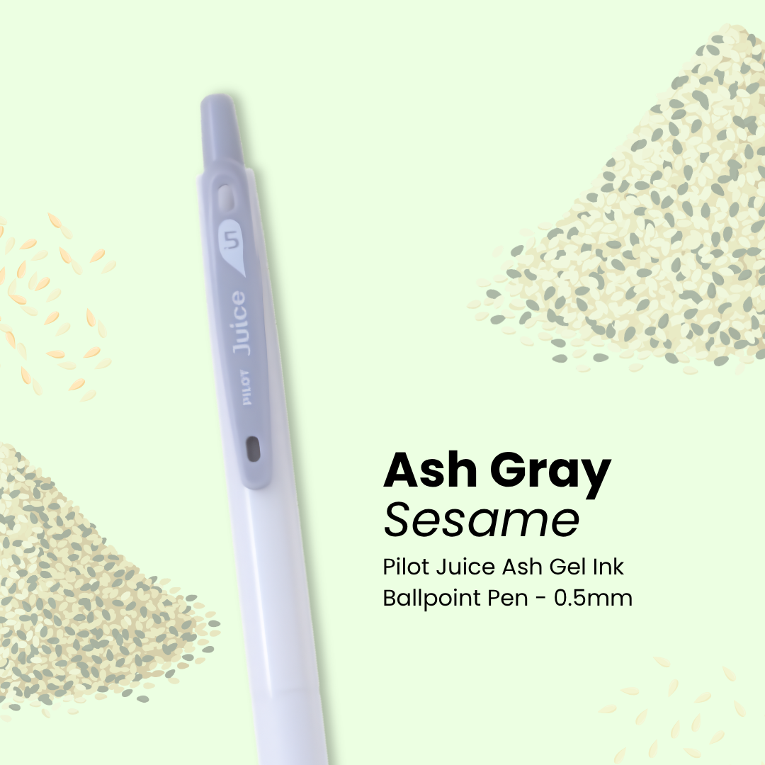 Pilot Juice Ash 0.5mm | Pigment gel ink | 6 Colors