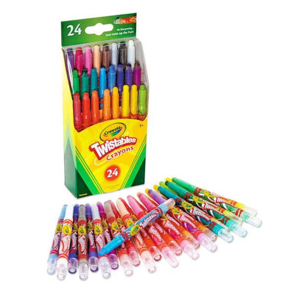 [SG] Crayola 529724 Twistable Crayons 24ct [Evergreen Stationery]