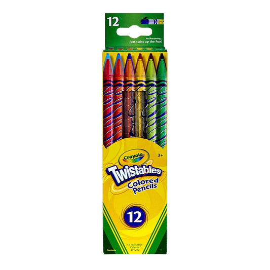 [SG] Crayola 687408 Twistables Colored Pencils 12ct [Evergreen Stationery]
