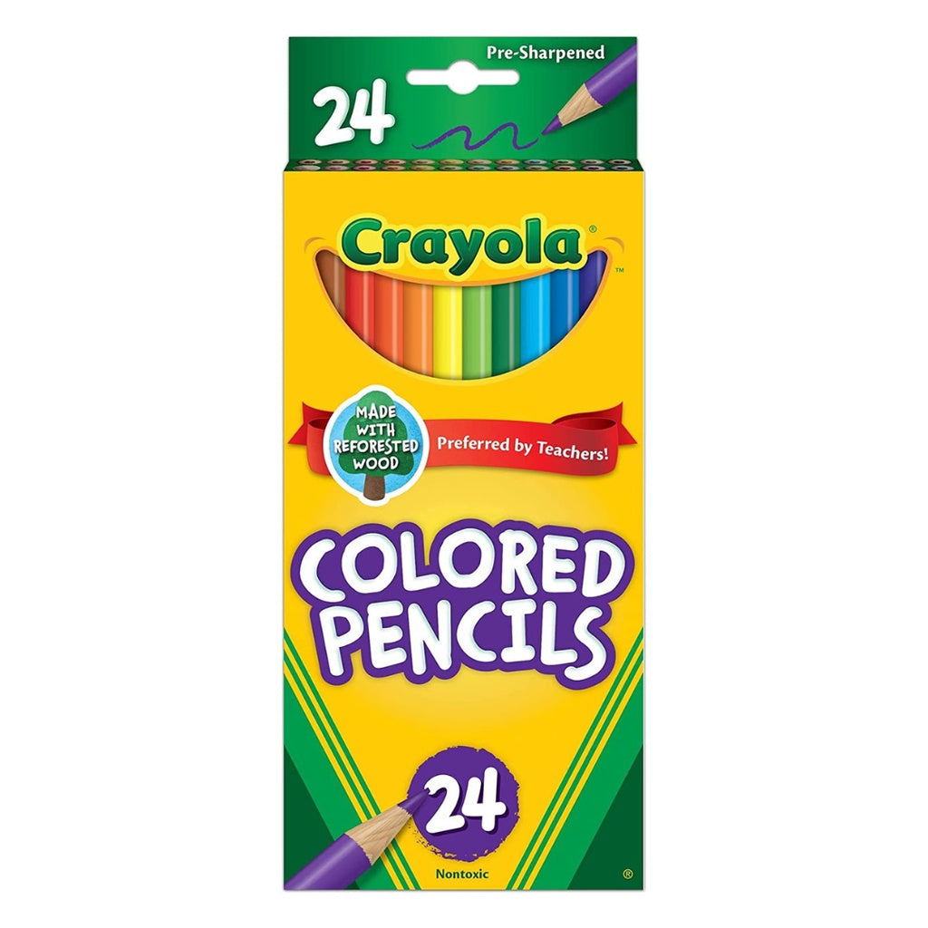[SG] Crayola 684024 Colored Pencils 24ct [Evergreen Stationery]