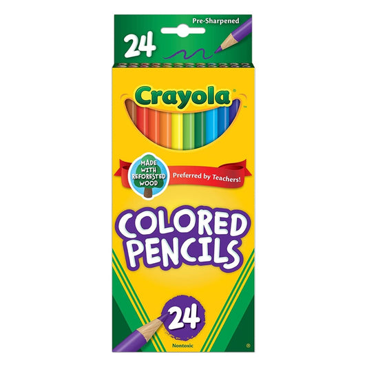 [SG] Crayola 684024 Colored Pencils 24ct [Evergreen Stationery]