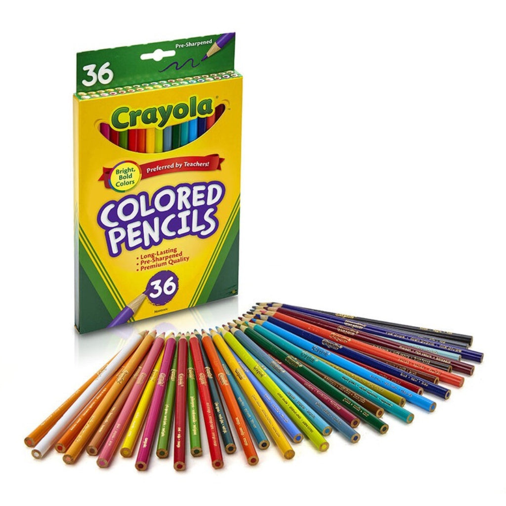 [SG] Crayola 684036 Colored Pencils 36ct [Evergreen Stationery]
