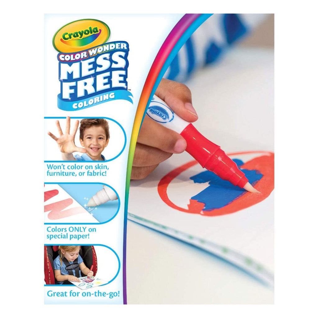 [SG] Crayola 752023 Color Wonder Mess Free Paintbrush Pens [Evergreen Stationery]