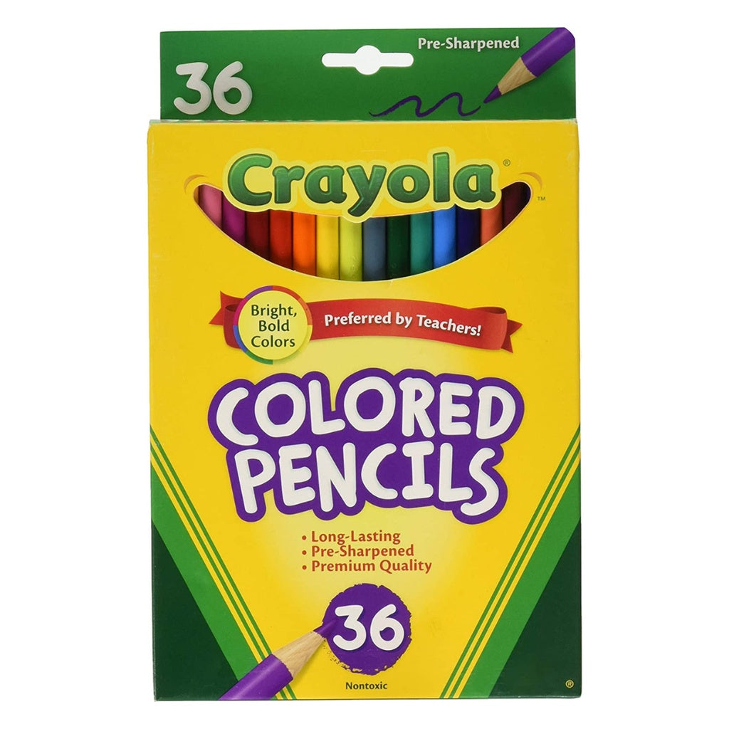 [SG] Crayola 684036 Colored Pencils 36ct [Evergreen Stationery]