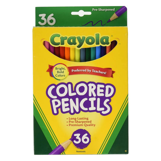 [SG] Crayola 684036 Colored Pencils 36ct [Evergreen Stationery]