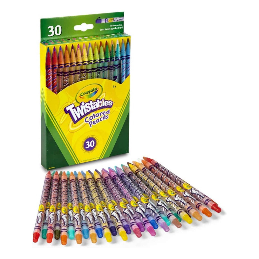 [SG] Crayola 687409 Twistables Colored Pencils 30ct [Evergreen Stationery]