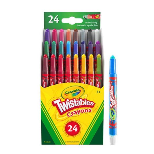 [SG] Crayola 529724 Twistable Crayons 24ct [Evergreen Stationery]