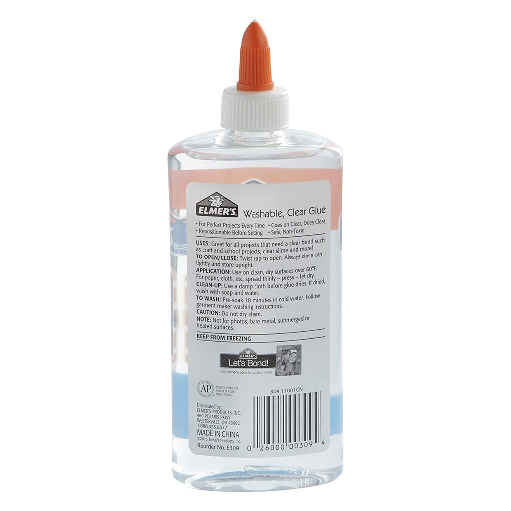 [SG] Elmer's Clear School Glue 9OZ [Evergreen Stationery]