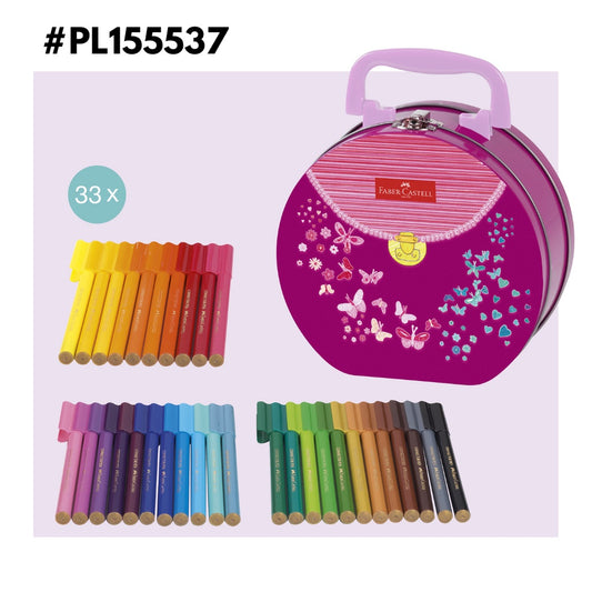 [SG] Faber-Castell PL155537/PL155538 Connector Pen Set 33 [Evergreen Stationery]